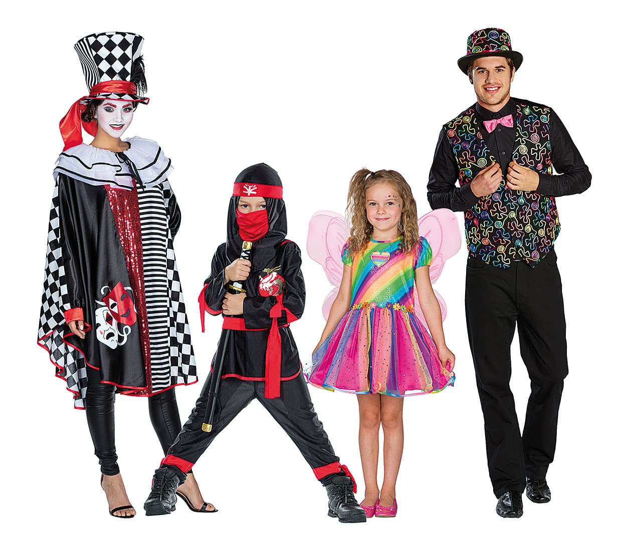 Ein Kostümfest für die ganze Familie: Party x People hat ein breites Portfolio