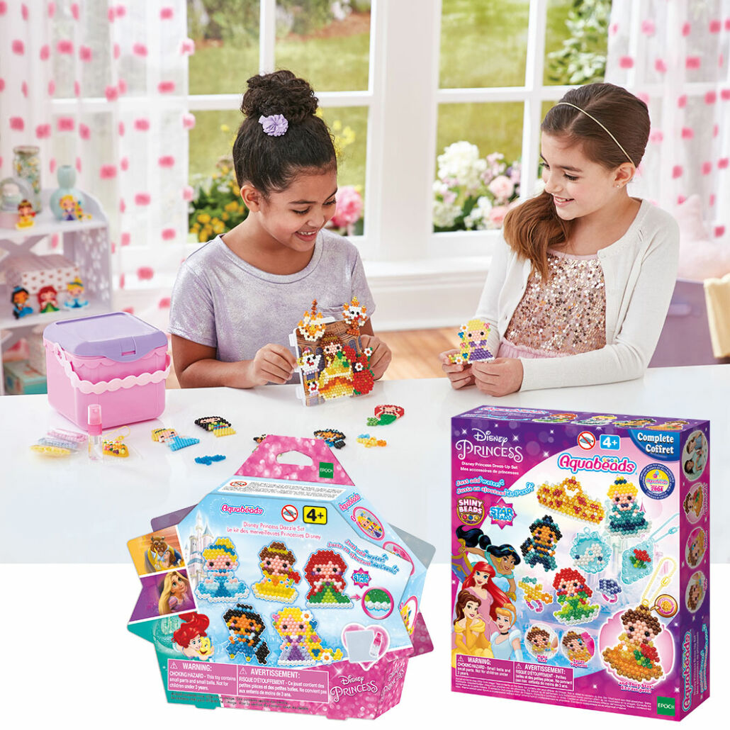Im Jubiläumsjahr von Disney bietet die Bastelmarke Aquabeads von Epoch