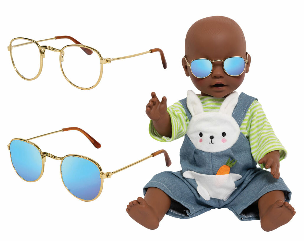 Mit den coolen Puppensonnenbrillen von Heless den Durchblick behalten