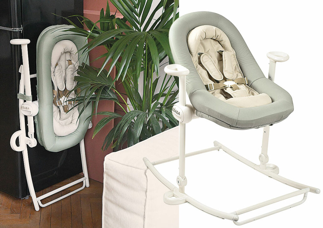 Béaba bringt jetzt seine vierfach höhenverstellbare Wippe Up & Down im neuen Design auf den Markt