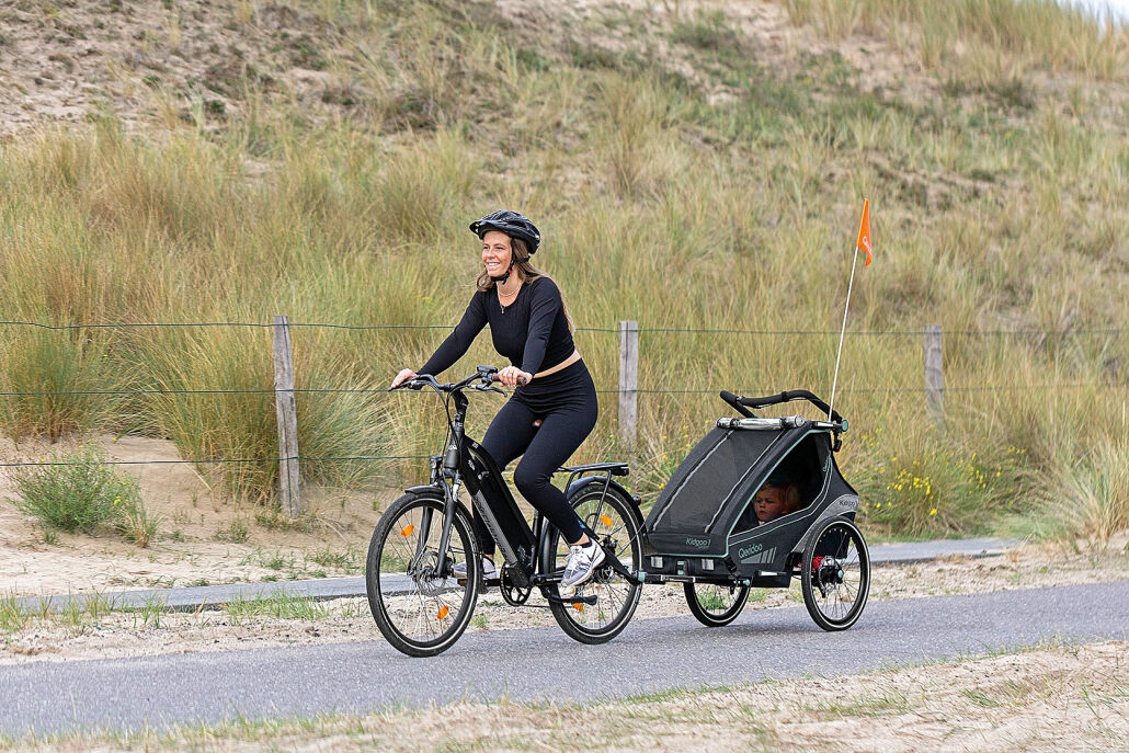Bei Qeridoo gibt es immer wieder Neues zu entdecken – so wie zum Beispiel die Fahrradanhänger, das Herzensprodukt im Portfolio