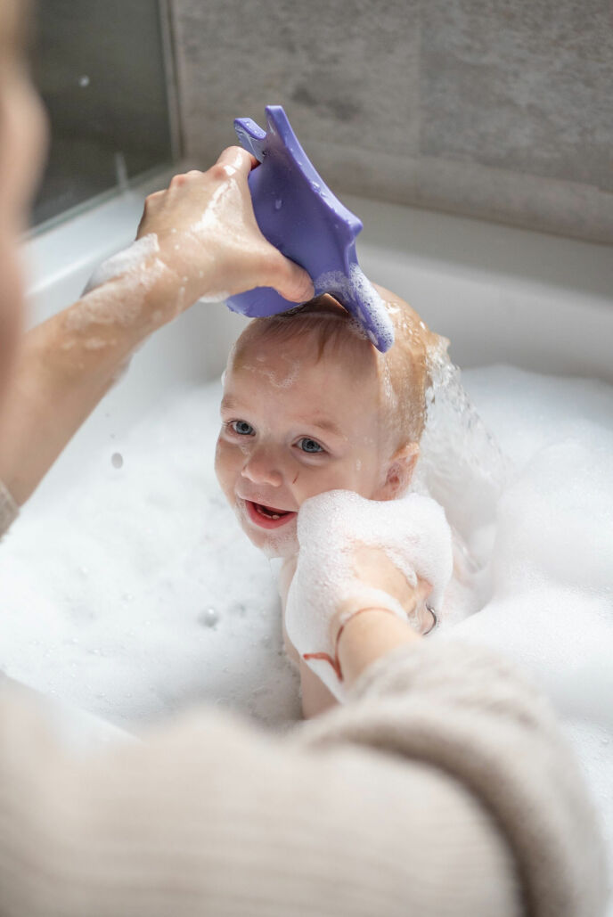 Kindsgut: Ausgzeichnete Duschhilfe