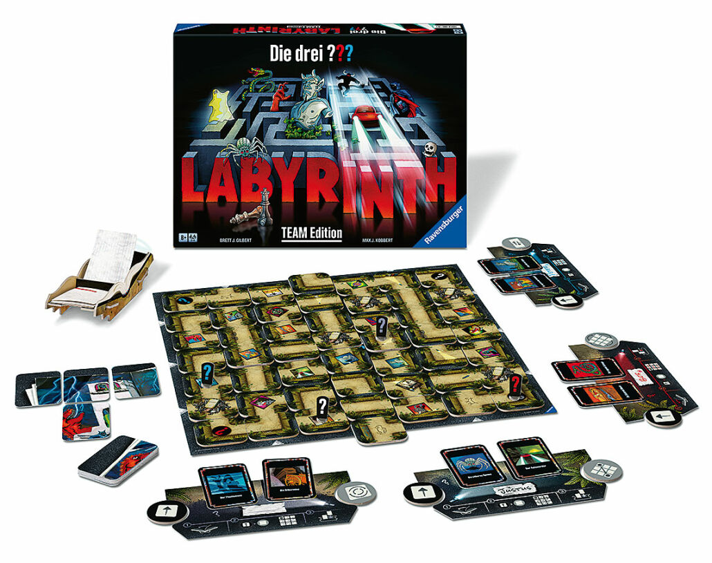 Von „Das 
verrückte Labyrinth“ gibt es inzwischen 
unzählige Varianten und lizenzierte 
Versionen.