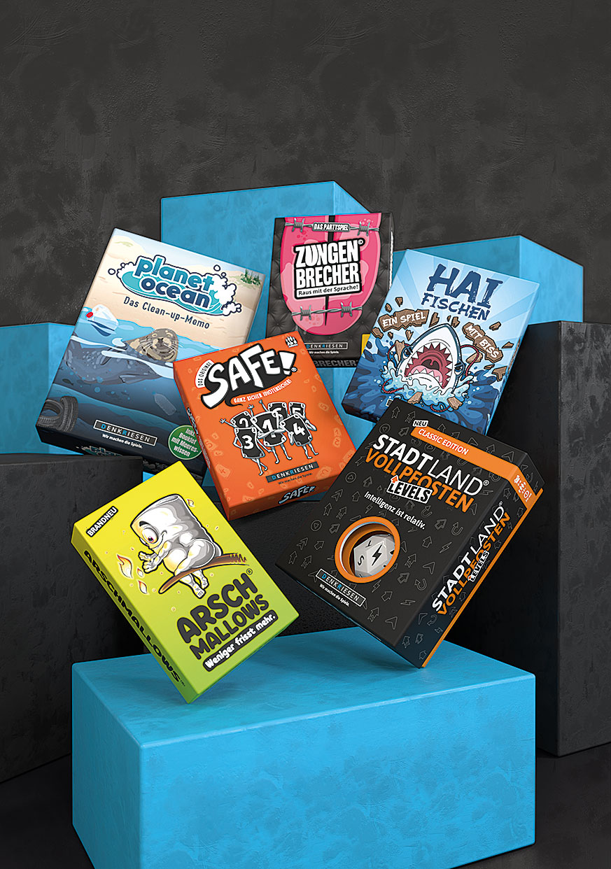 Der Quickborner Spieleverlag Denkriesen bewirbt seine Produkte breit und erfolgreich auf Amazon.